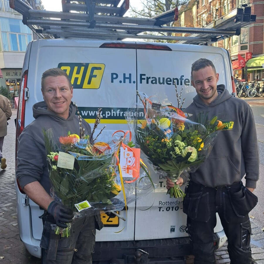 Levensreddende actie door onze collega's